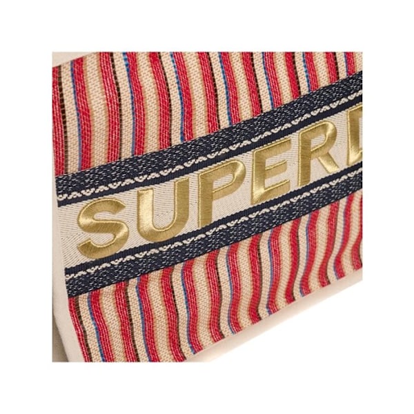 Superdry Dame Håndtasker Tote Broderet Beige Syntetisk Beige