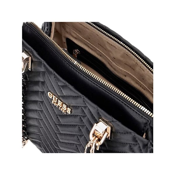 GUESS Svart axelväska för kvinnor - Anning Shoulder Satchel Bag 290811 svart