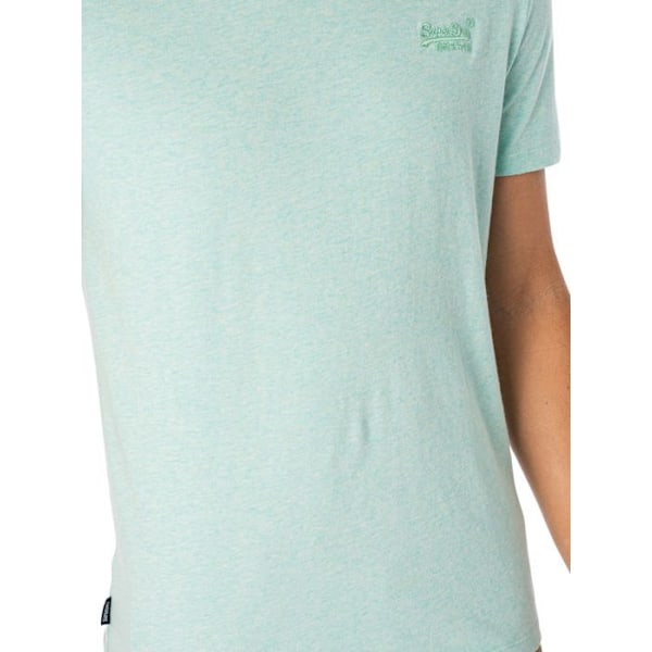 T-shirt Superdry Herr Essential Logo Grön Bomull Grön XXL