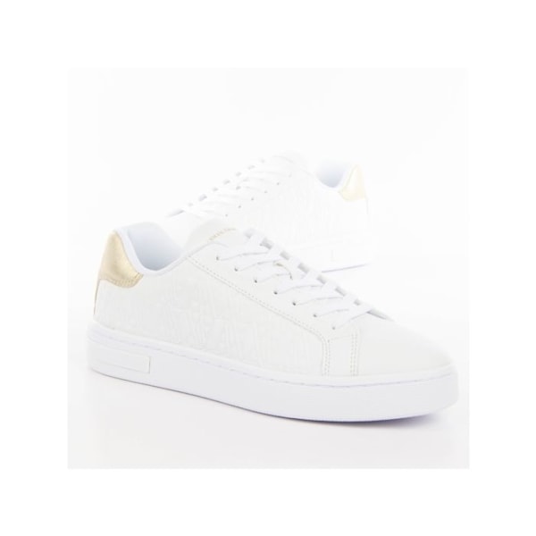 Basket Armani Exchange Kvinde Geo AX Hvid læder hvid 37