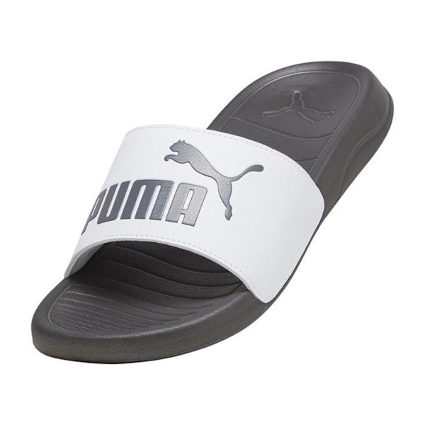 Puma Popcat 20 Slides - vitt/mörkt kol - 39 Vitt/mörkt kol 39