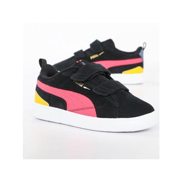 PUMA, Suede blok v ps, Puma musta-paratiisi vaaleanpunainen sort 35