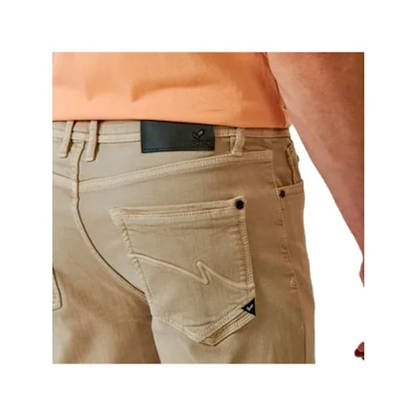 Bermuda miesten KAPORAL VIXTO - Suora leikkaus - Extend denim - Oranssi - S