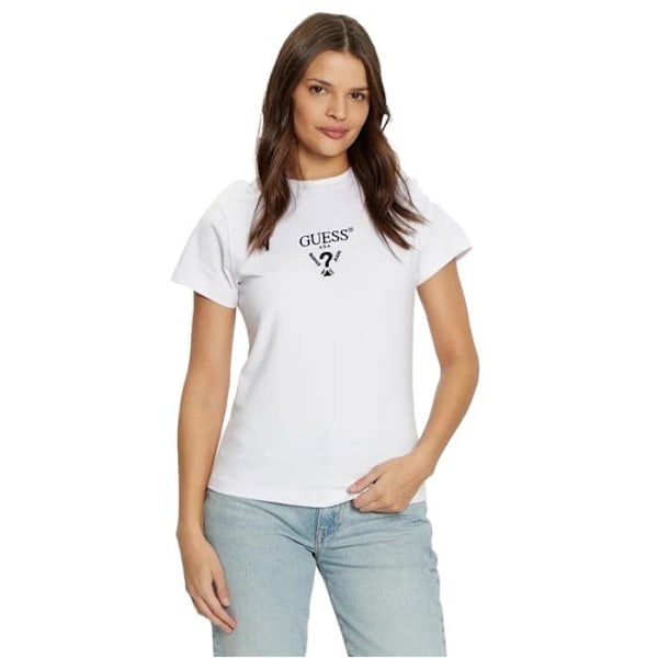 T-paita logo COLLETTE - Guess farkut. Vit XS