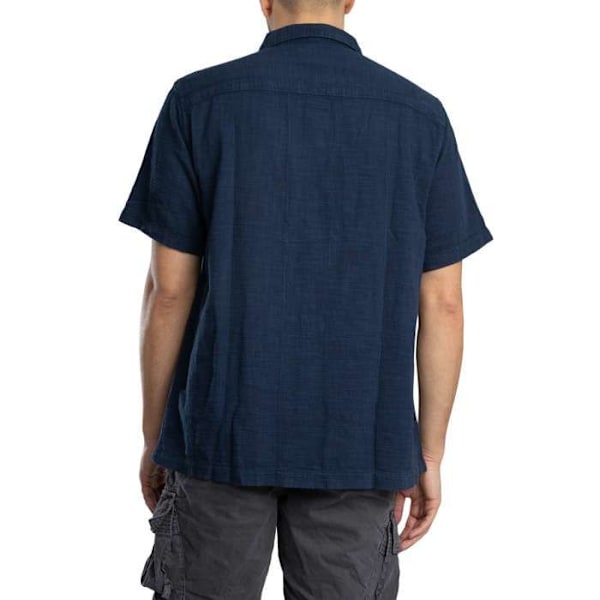 Tekstuuri T-paidat Lyhyet Hihat Merchant - Superdry Blå M