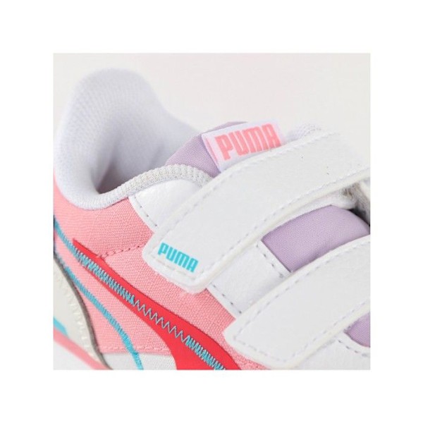Basket - Puma - FUTURE RIDER TWOFOLD - Nylon - Farve Hvid - Gummisål hvid 19