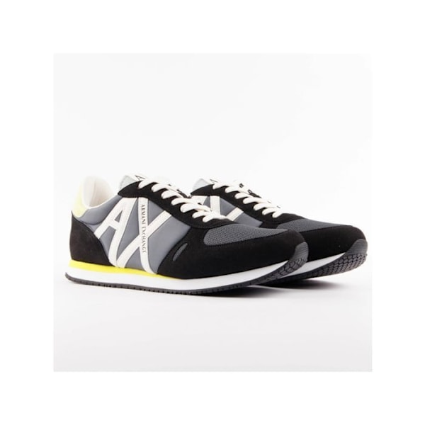 Basket Armani Exchange SNEAKER - Musta ja harmaa - Mies Sortgrå 44