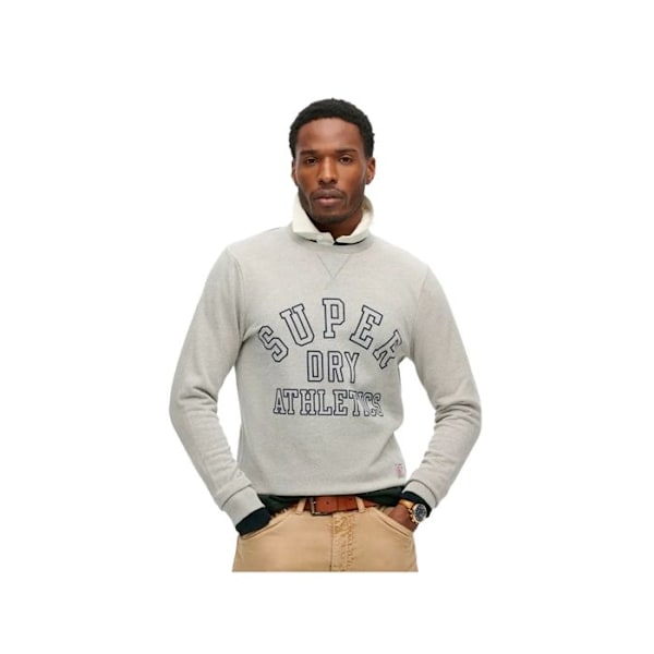 Hikiö Superdry Mies Urheilu Harmaa Puuvilla Grå jag