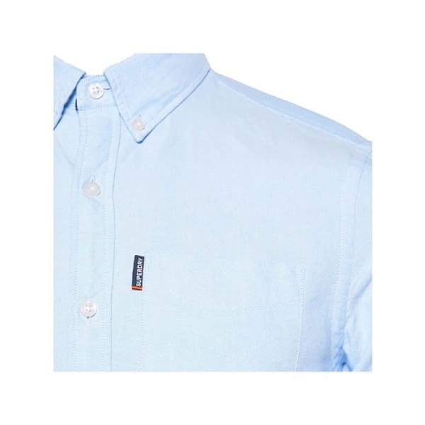 Chemise Superdry Herr Oxford Blå Bomull - XL
