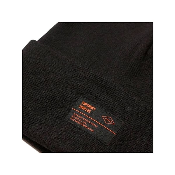 Bonnet Superdry Dam Surplus Svart Syntetisk Svart Unik storlek