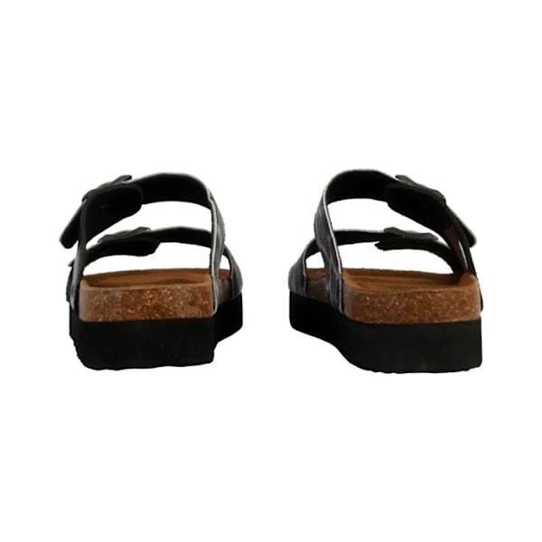 Mule-levyt Cuir Solinea - Musta sort 36