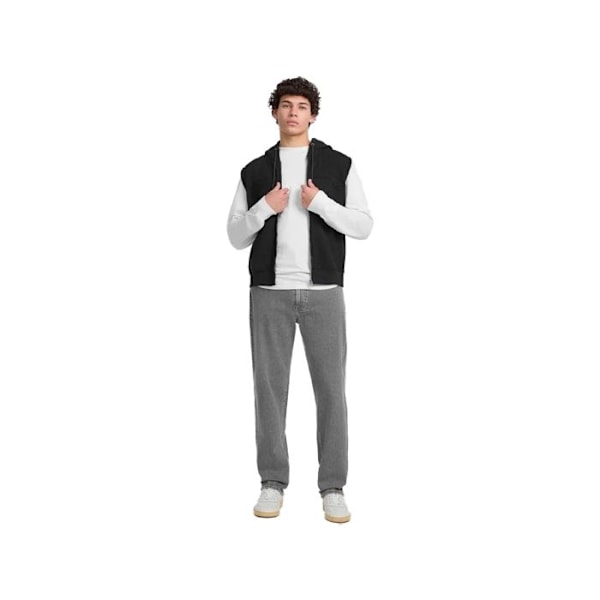 Sweat Guess Mand Regular Sort Bomuld Svart jag