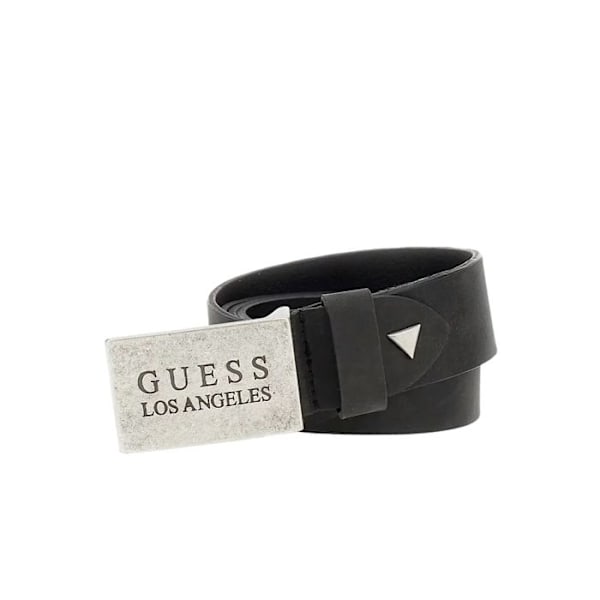 Guess Mies Ceinture Los Angeles Musta Nahka Svart jag