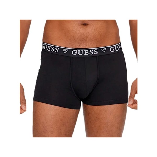 Boxerit Guess Miehet pakka x5 venyvä Musta Puuvilla Svart S