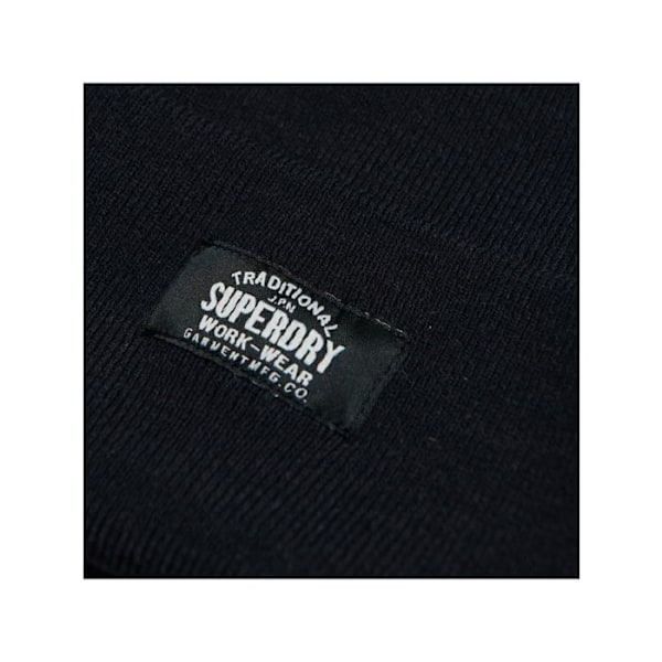 Bonnet Superdry Dame Classic Strikket Sort Syntetisk Svart Unik storlek