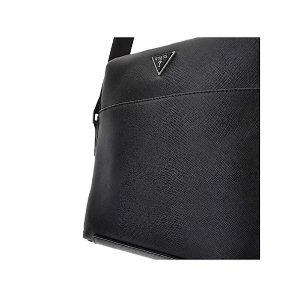 GUESS Svart Crossbody axelväska för män - Torino Top Zip Crossbody Flat 255656 svart