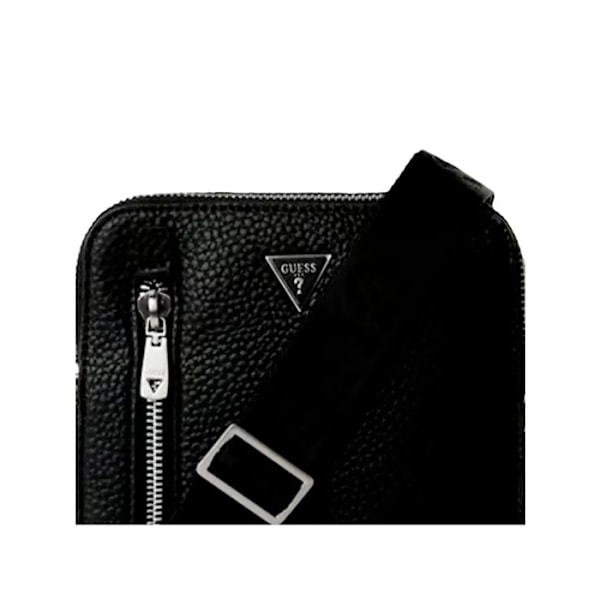 GUESS Skuldertaske i sort til mænd - Torino Double Zip XBody med Vertikal Lynlås 300566 svart