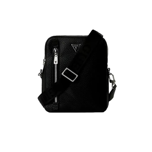 GUESS Skuldertaske i sort til mænd - Torino Double Zip XBody med Vertikal Lynlås 300566 svart