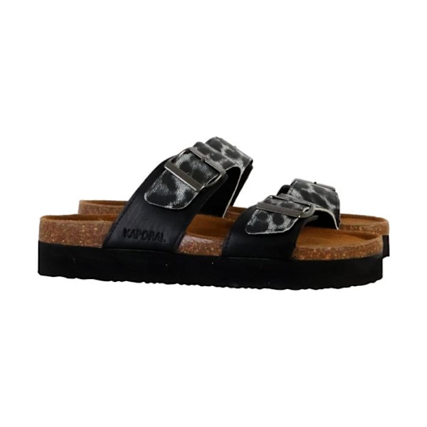 Mule-levyt Cuir Solinea - Musta sort 36