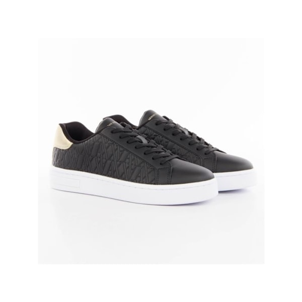 Basket Armani Exchange Dame Geo AX Sort læder sort 38
