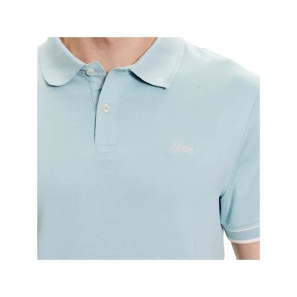 Polo Guess Mies Klassinen brodattu logo Sininen Synteettinen Grön XS