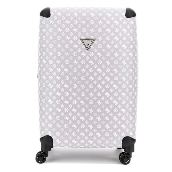 GUESS Valise grå vit för kvinnor - Wilder 28 IN 8-HJULARE Exp. L Lavendelgrå 294580 grå, vit