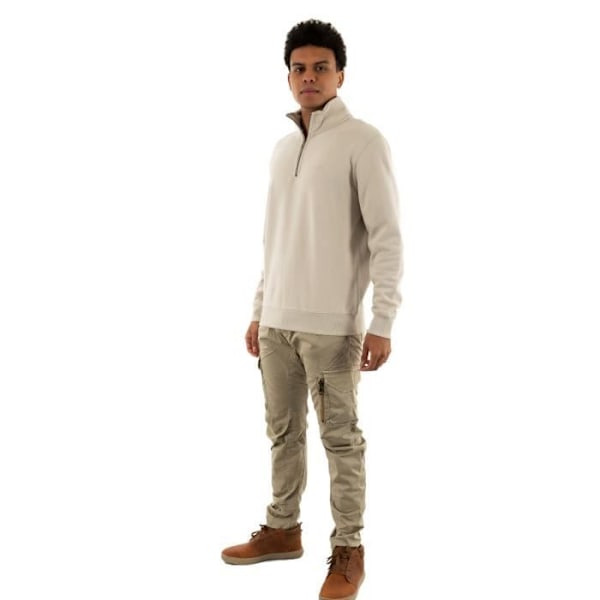 Hikiö Superdry Essential Logo Henley 1LC Vaalea Kivenruskea - jag