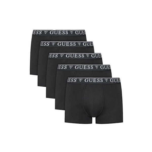 5 kpl stretch-puuvillabokserit - Guess jeans. Svart S