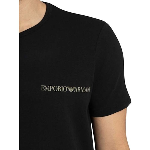 Sæt af 2 Lounge T-Shirts - Emporio Armani Blå jag