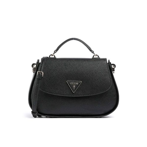 GUESS Sort håndtaske til kvinder - Eco Gloriana Girlfriend Satchel Bag 290480 svart