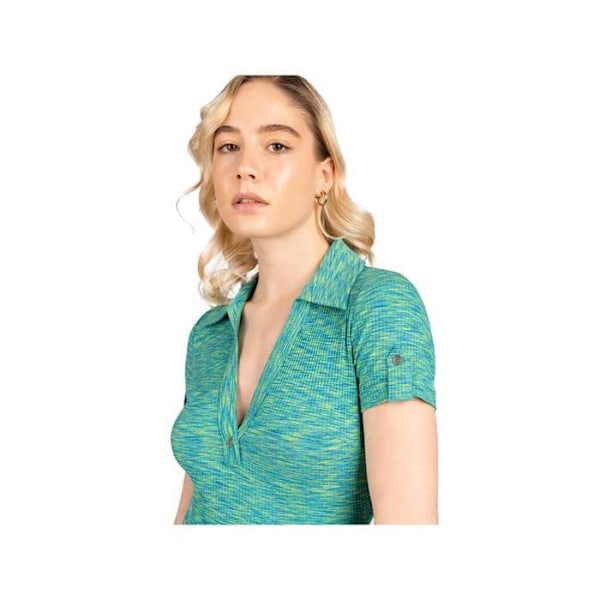 Robe stræk chiné - Guess jeans - Kvinde Blå S