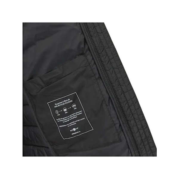 Doudoune uden ærmer Guess Kvinde Mini G Sort Polyester Svart S