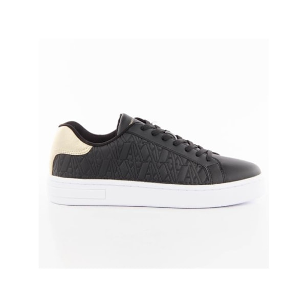 Basket Armani Exchange Dame Geo AX Sort læder