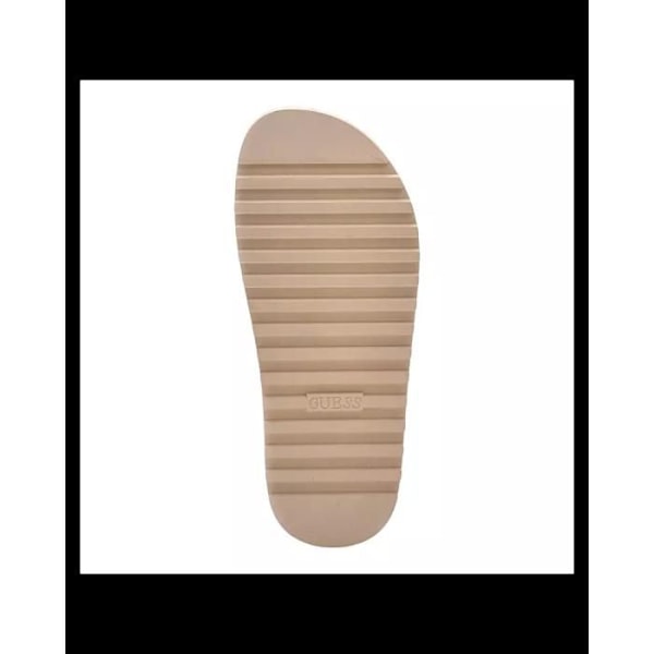 Claquettes Guess Femme Fatema logo 4G Beige Synthétique Beige 40
