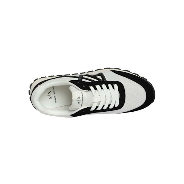 Sko i ruskind og mesh - Armani Exchange hvid 41