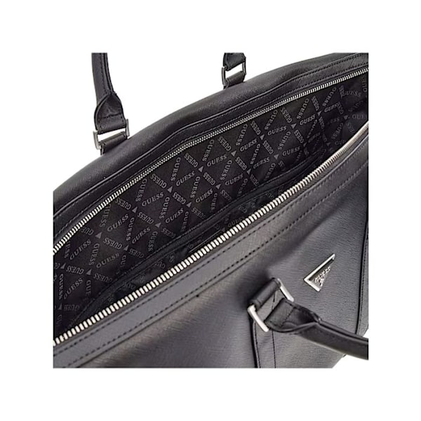Guess Certosa Saffiano Smart Weekender åkpåse - svart - TU Svart