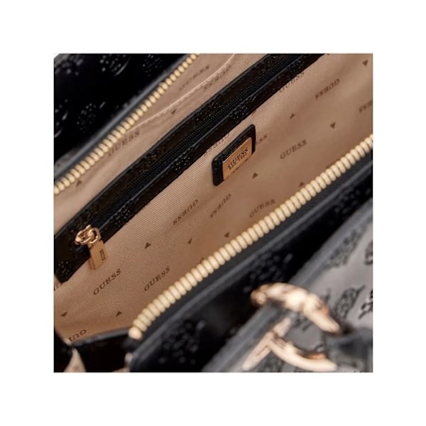 Axelväska - GUESS - Gerty Noel Tote - Svart - 3 fack - 100% polyuretan svart
