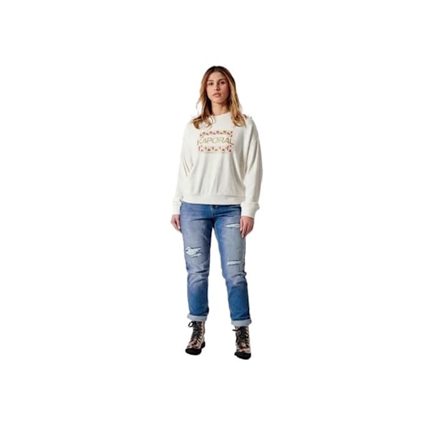 Sweat Kaporal Dam Frona Vit Bomull Vit XS