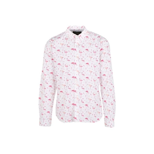 Chemise Le Temps Des Cerises Herr Flamas Vit Bomull Vit jag