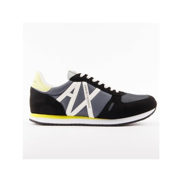 Basket Armani Exchange SNEAKER - Musta ja harmaa - Mies Sortgrå 44