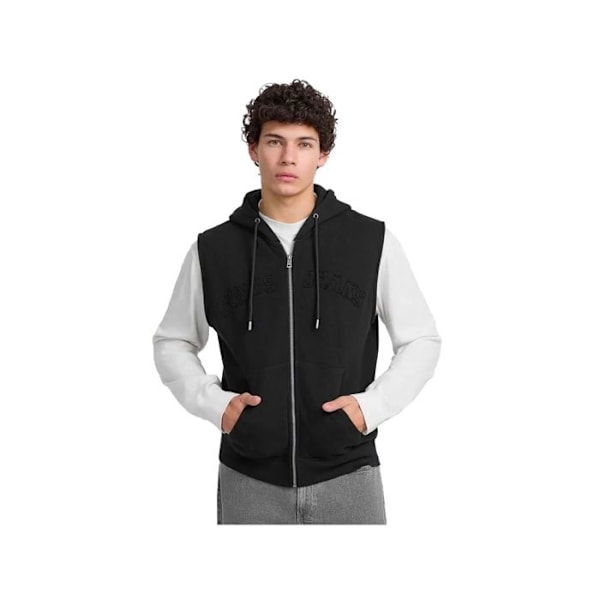 Sweat Guess Herr Regular Svart Bomull Svart XS