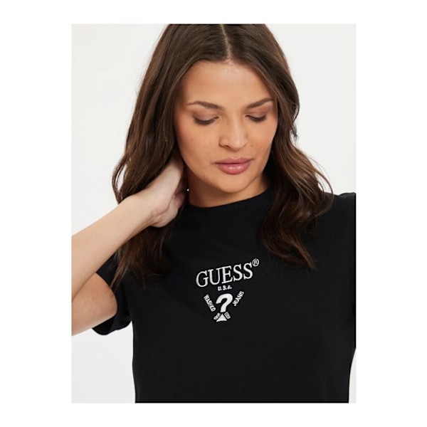 T-shirt-logotyp COLLETTE - Guess jeans. Svart XS
