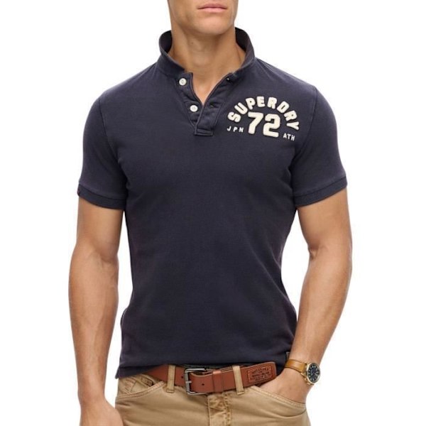 Superdry Vintage Athletic Polo T-paita Miehille - jag