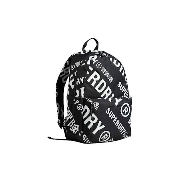 Superdry Herre Classic B W Sort Syntetisk Rygsæk Svart