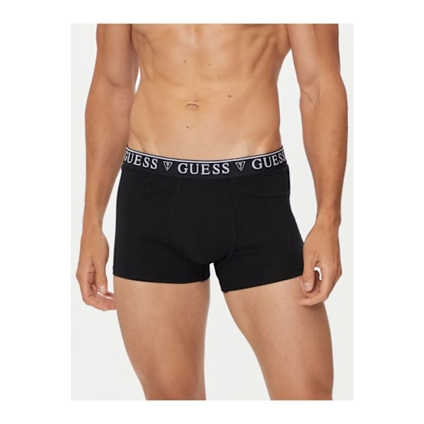 5 kpl stretch-puuvillabokserit - Guess jeans. Svart M