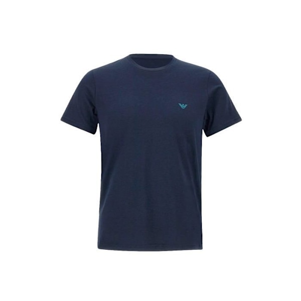 T-shirt Emporio Armani Herre Ørn Sort Bomuld - M