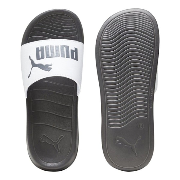 Puma Popcat 20 Slides - vitt/mörkt kol - 39 Vitt/mörkt kol 39