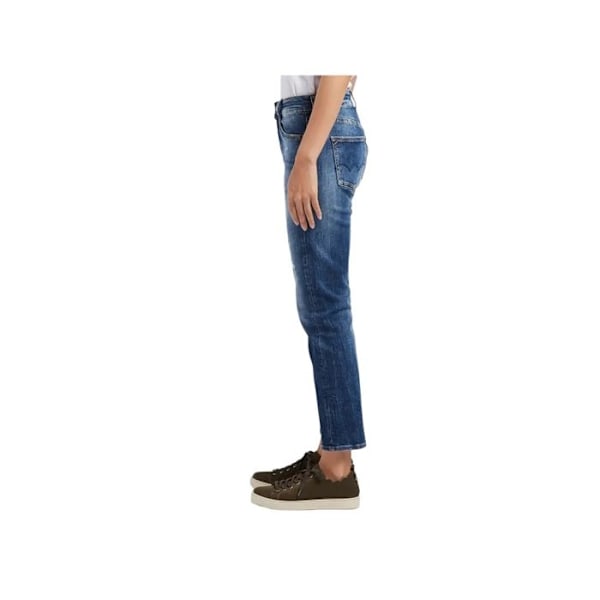 Jeans mor 7/8-del ødelagt kvinde Le Temps des cerises Bambino 400/17 Blå 26