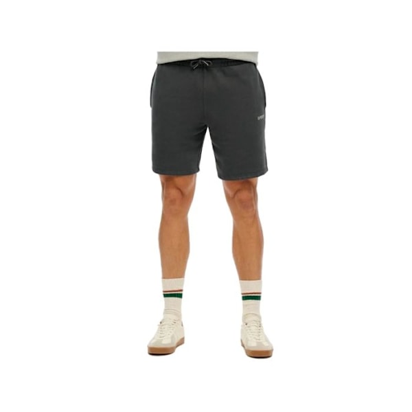 Lyhyt Superdry Homme Pestyt välttämätön Musta Puuvilla Svart jag