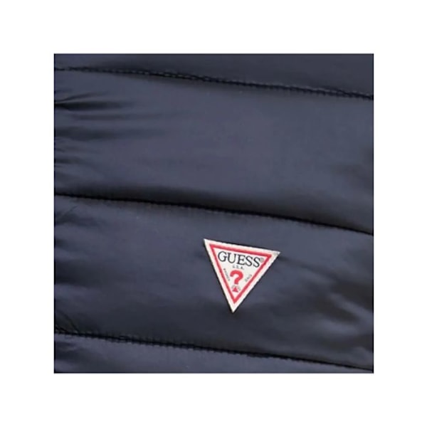 Doudoune Guess Dame Triangle GJ Blå Polyester Blå S